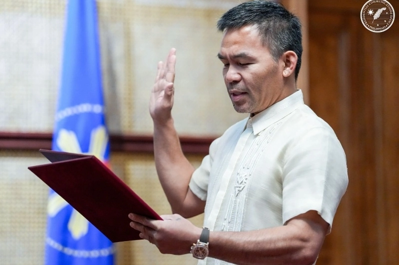 PHILIPPINES&nbsp;: MANNY PACQUIAO WASHINZWE KURWANYA UBUKENE, YASABWE KUYOBORANA UKWEMERA N’UBUNYANGAMUGAYO.